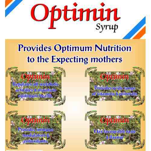 Manufacturers Exporters and Wholesale Suppliers of Optimin Syrup New Delhi Delhi